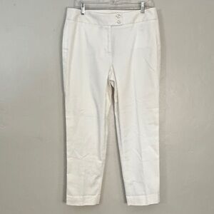 Talbots White Women's Trousers